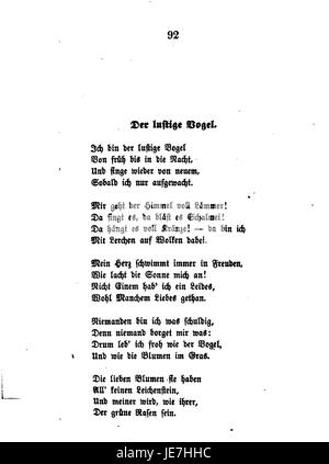 Eine Seite der *de Schefer Werke*, einer bedeutenden Sammlung von Werken des niederländischen Künstlers und Schriftstellers, mit Illustrationen und Schriften. Dieser Band fängt die Tiefe von Schefers Kunst ein und kombiniert literarische und künstlerische Ausdrucksformen aus dem 19. Jahrhundert. Stockfoto