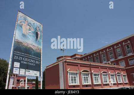 Rom, Italien. 23. Juni 2017. 54. Settecolli-internationale schwimmen-Turnier auf dem Foro Italico in Rom Credit: Gari Wyn Williams/Alamy Live-Nachrichten Stockfoto