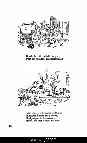 Busch Werke v2 S. 482 ist eine Seite aus der Reihe Busch Werke, die wahrscheinlich Illustrationen oder Informationen zu einem bestimmten Thema enthält, Teil eines laufenden Werkes oder einer Sammlung. Stockfoto