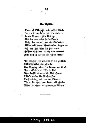 De Schefer Werke ist ein historischer Text, der die Werke und Beiträge des Künstlers Schefer beschreibt. Band 10, Seite 034, zeigt Schlüsselbeispiele seiner künstlerischen Techniken und thematischen Entdeckungen. Stockfoto
