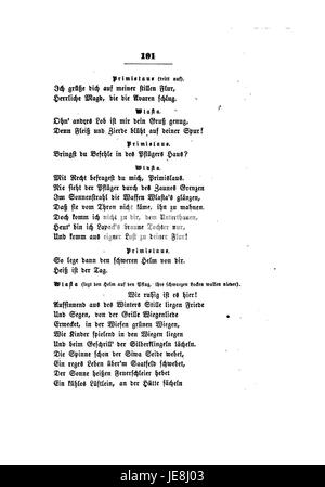 Clemens Brentanos gesammelte Schriften VI. Ist eine Sammlung von Werken des deutschen romantischen Schriftstellers, die seine Beiträge zu Lyrik, Fiktion und deutschem Kulturerbe zeigt. Stockfoto