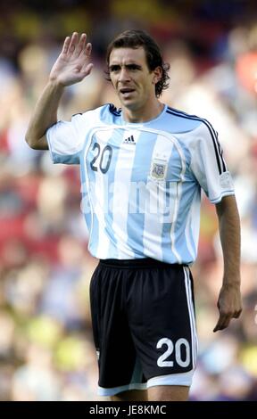 LEANDRO SOMOZA Argentinien ASHBURTON GROVE LONDON ENGLAND 3. September 2006 Stockfoto