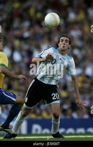 LEANDRO SOMOZA Argentinien ASHBURTON GROVE LONDON ENGLAND 3. September 2006 Stockfoto