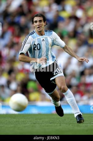 LEANDRO SOMOZA Argentinien ASHBURTON GROVE LONDON ENGLAND 3. September 2006 Stockfoto