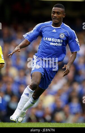 SALOMON KALOU CHELSEA FC STAMFORD BRIDGE CHELSEA LONDON ENGLAND 20. August 2006 Stockfoto