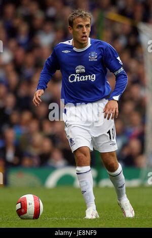 PHILIP NEVILLE EVERTON FC GOODISON PARK LIVERPOOL ENGLAND 19. August 2006 Stockfoto