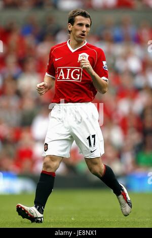 LIAM MILLER MANCHESTER UNITED FC OLD TRAFFORD MANCHESTER ENGLAND 12. August 2006 Stockfoto