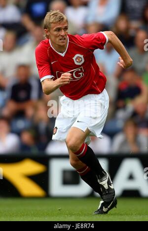 DARREN FLETCHER MANCHESTER UNITED FC DEEPDALE PRESTON ENGLAND 29. Juli 2006 Stockfoto