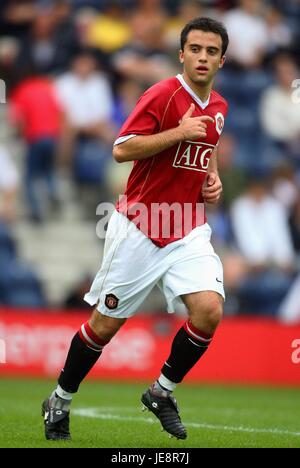 GUISEPPE ROSSI MANCHESTER UNITED FC DEEPDALE PRESTON ENGLAND 29. Juli 2006 Stockfoto