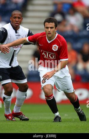 GUISEPPE ROSSI MANCHESTER UNITED FC DEEPDALE PRESTON ENGLAND 29. Juli 2006 Stockfoto