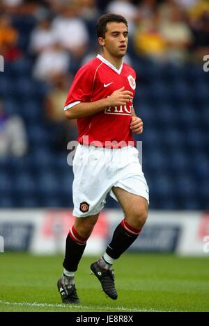 GUISEPPE ROSSI MANCHESTER UNITED FC DEEPDALE PRESTON ENGLAND 29. Juli 2006 Stockfoto