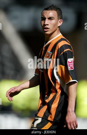 CRAIG FAGAN HULL CITY FC KC STADIUM HULL ENGLAND 1. April 2006 Stockfoto