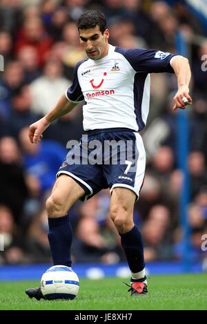 PAUL STALTERI TOTTENHAM HOTSPUR FC STAMFORD BRIDGE CHELSEA LONDON ENGLAND 11. März 2006 Stockfoto