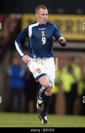 KENNY MILLER Schottland & WOLVERHAMPTON W HAMPDEN PARK GLASGOW Schottland 1. März 2006 Stockfoto