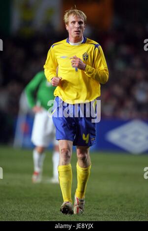 PETTER HANSSON Schweden LANSDOWNE ROAD DUBLIN Irland 1. März 2006 Stockfoto