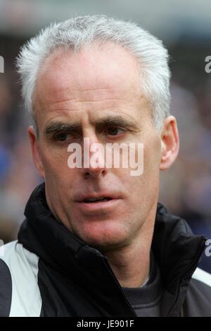 MICK MCCARTHY SUNDERLAND MANAGER ST ANDREWS BIRMINGHAM ENGLAND 25. Februar 2006 Stockfoto