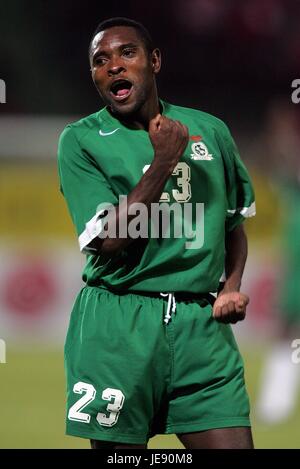 Lino NJOBVU ZAMBIA Grenze Stadion ALEXANDRIA Ägypten 26. Januar 2006 Stockfoto