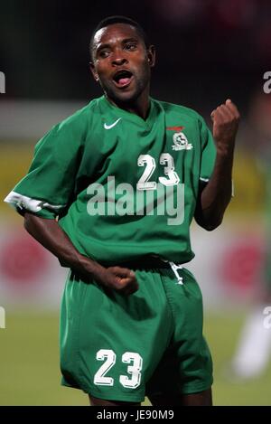 Lino NJOBVU ZAMBIA Grenze Stadion ALEXANDRIA Ägypten 26. Januar 2006 Stockfoto