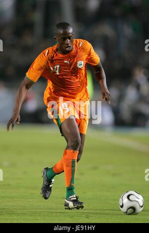 YAYA TOURE Côte d ' Ivoire Kairo Stadion CAIRO-24. Januar 2006 Stockfoto