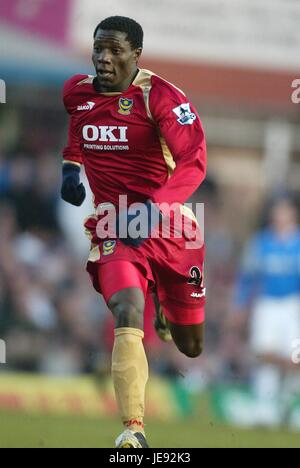 Stefanie MWARUWARI PORTSMOUTH FC ST ANDREWS BIRMINGHAM ENGLAND 21. Januar 2006 Stockfoto