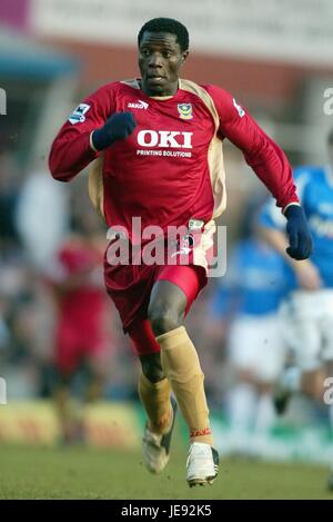 Stefanie MWARUWARI PORTSMOUTH FC ST ANDREWS BIRMINGHAM ENGLAND 21. Januar 2006 Stockfoto