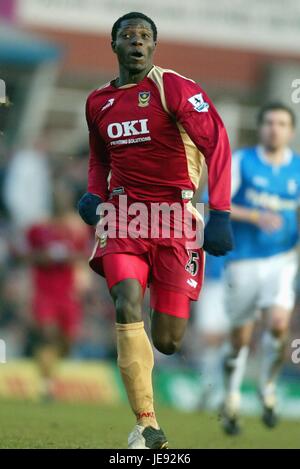 Stefanie MWARUWARI PORTSMOUTH FC ST ANDREWS BIRMINGHAM ENGLAND 21. Januar 2006 Stockfoto