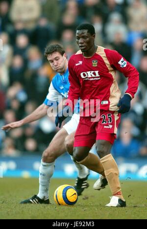 Stefanie MWARUWARI PORTSMOUTH FC ST ANDREWS BIRMINGHAM ENGLAND 21. Januar 2006 Stockfoto