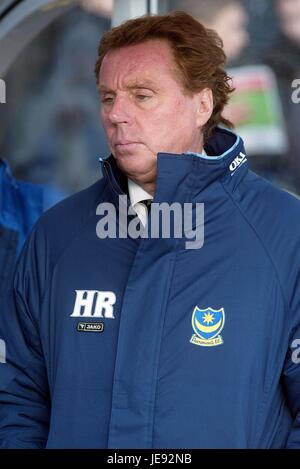 HARRY REDKNAPP PORTSMOUTH FC MANAGER ST ANDREWS BIRMINGHAM ENGLAND 21. Januar 2006 Stockfoto