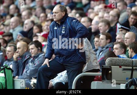 MARTIN JOL TOTTENHAM HOTSPUR MANAGER Anfield Road LIVERPOOL ENGLAND 14. Januar 2006 Stockfoto