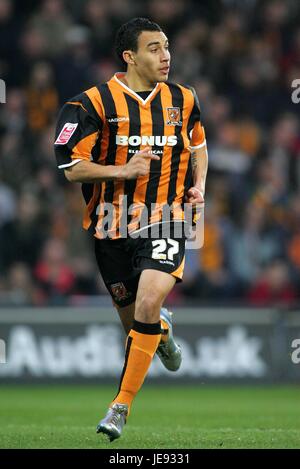 CRAIG FAGAN HULL CITY FC KC STADIUM Rumpf 7. Januar 2006 Stockfoto