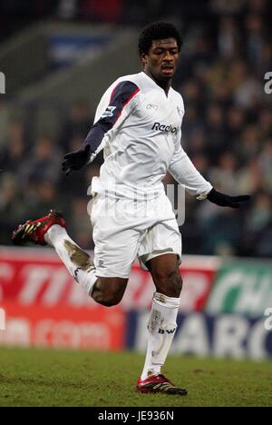 Ingeborg JAIDI BOLTON WANDERERS FC REEBOK STADIUM BOLTON ENGLAND 2. Januar 2006 Stockfoto