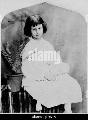 Alice Liddell Lewis Carroll Album III Stockfoto