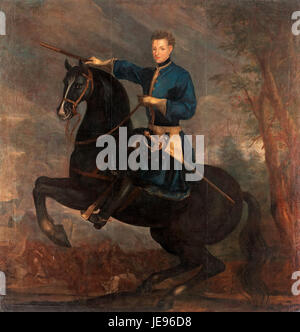 David von Krafft - König Charles XII von Schweden 002 Stockfoto