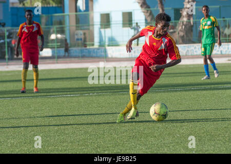 2014-01-31 Mogadischu Fußball-4 (12250431213) Stockfoto