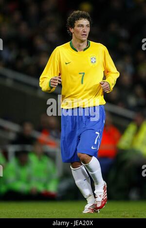 ELANO Brasilien & SHAKHTAR DONETSK das EMIRATES Stadion ARSENAL LONDON 6. Februar 2007 Stockfoto