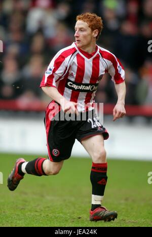 STEPHEN QUINN SHEFFIELD UNITED FC BRAMALL LANE SHEFFIELD ENGLAND 10. Februar 2007 Stockfoto