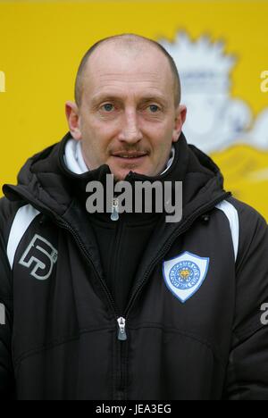 IAN HOLLOWAY LEICESTER CITY MANAGER WALKERS STADIUM LEICESTER ENGLAND 29. Dezember 2007 Stockfoto