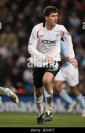 LUBOMIR MICHALIK BOLTON WANDERERS FC CITY OF MANCHESTER STADIUM MANCHESTER ENGLAND 15. Dezember 2007 Stockfoto