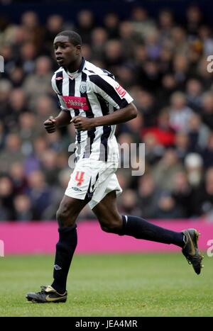 LEON BARNETT WEST BROMWICH ALBION FC HAWTHORNS WEST BROMWICH Großbritannien 25. November 2007 Stockfoto