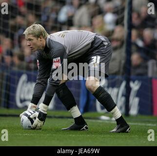 WAYNE HENNESSEY WBA V Wölfe die HAWTHORNS WEST BROMWICH Großbritannien 25. November 2007 Stockfoto