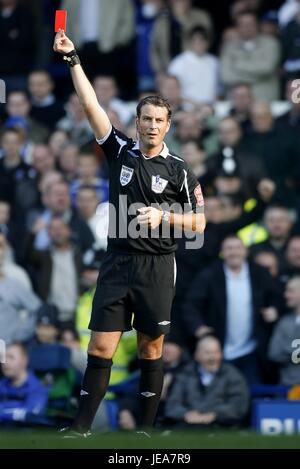 MARK CLATTENBURG PREMIERSHIP Schiedsrichter GOODISON PARK LIVERPOOL ENGLAND 20. Oktober 2007 Stockfoto