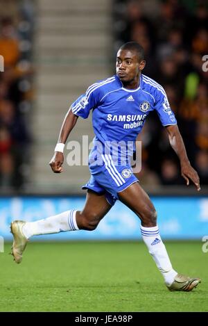 SALOMON KALOU CHELSEA FC KC STADIUM HULL ENGLAND 26. September 2007 Stockfoto