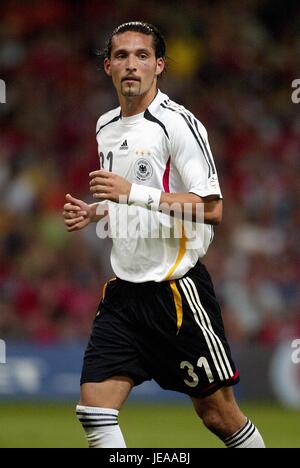 KEVIN KURANYI Deutschland & FC SCHALKE 04 MILLENNIUM Stadion CARDIFF WALES 8. September 2007 Stockfoto