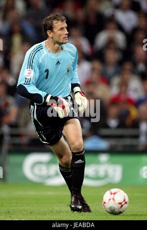 JENS LEHMANN-Deutschland & ARSENAL FC WEMBLEY LONDON ENGLAND 22. August 2007 Stockfoto