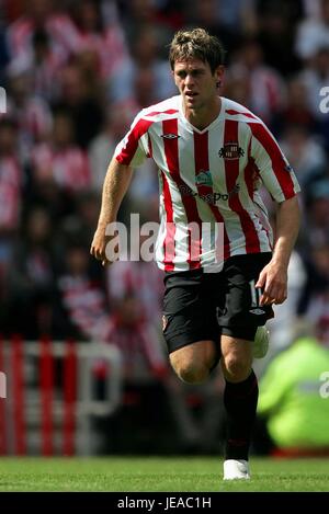 DARYL MURPHY SUNDERLAND FC Stadion von leichten SUNDERLAND ENGLAND 25. August 2007 Stockfoto