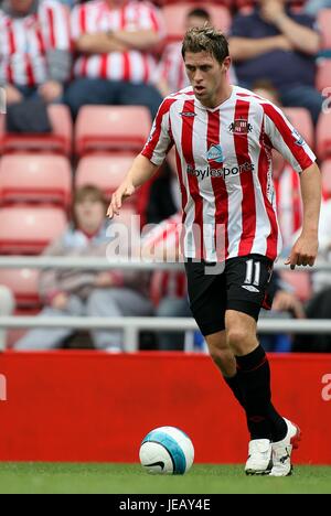 DARYL MURPHY SUNDERLAND FC Stadion von leichten SUNDERLAND ENGLAND 4. August 2007 Stockfoto