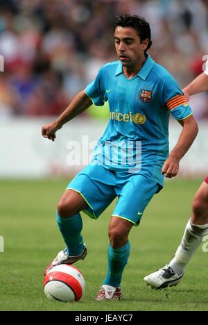 XAVI HERNANDEZ FC BARCELONA MURRAYFILD Stadion EDINBURGH Schottland 28. Juli 2007 Stockfoto