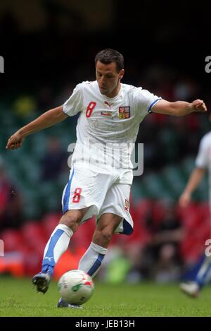 MAREK MATEJOVSKY Tschechien & MLADA BOLESLA MILLENNIUM Stadion CARDIFF WALES 2. Juni 2007 Stockfoto