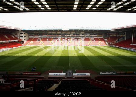 SHEFFIELD United FOOTBALL CLUB SHEFFIELD UTD FC BRAMALL LANE SHEFFIELD ENGLAND 14. April 2007 Stockfoto