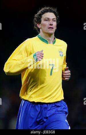 ELANO Brasilien & SHAKHTAR DONETSK das EMIRATES Stadion ARSENAL LONDON 6. Februar 2007 Stockfoto